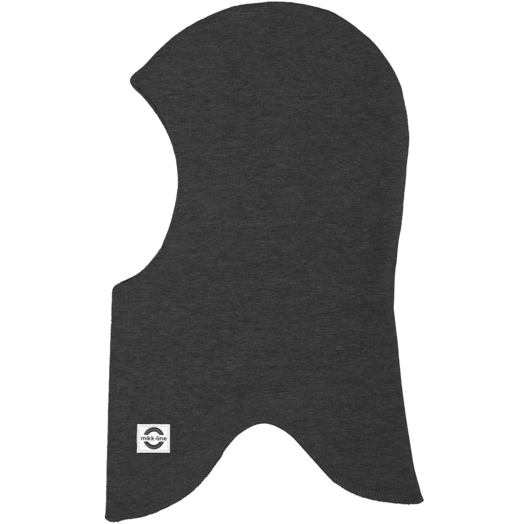 Mikk-Line Bomuld Elefanthue (Enkeltlag) Huer Dark Grey Melange