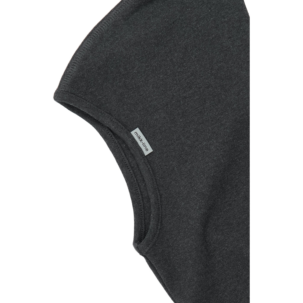 Mikk-Line Bomuld Elefanthue (Enkeltlag) Huer Dark Grey Melange