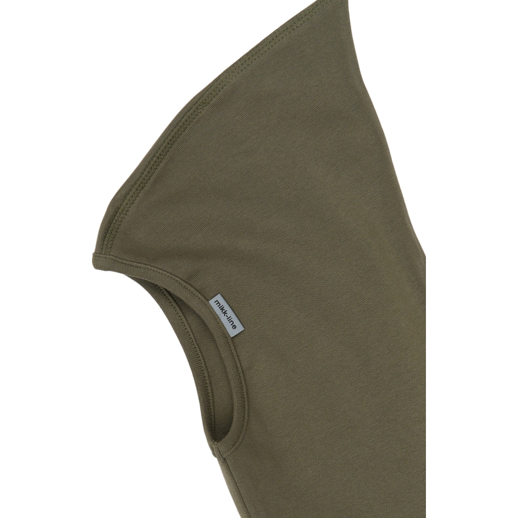 Mikk-Line Bomuld Elefanthue (Enkeltlag) Huer Dusty Olive