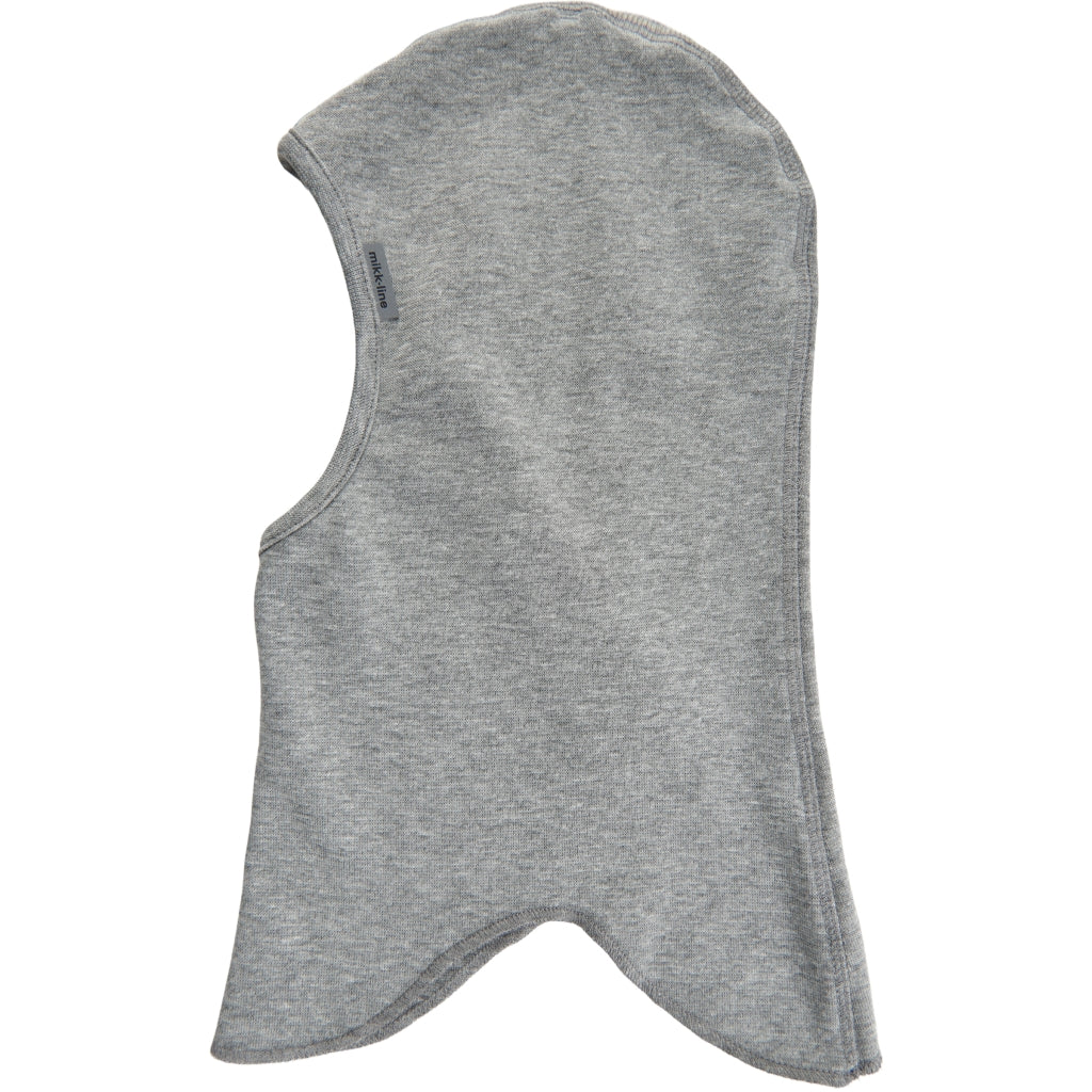 Mikk-Line Bomuld Elefanthue (Enkeltlags) Huer Light Grey Melange