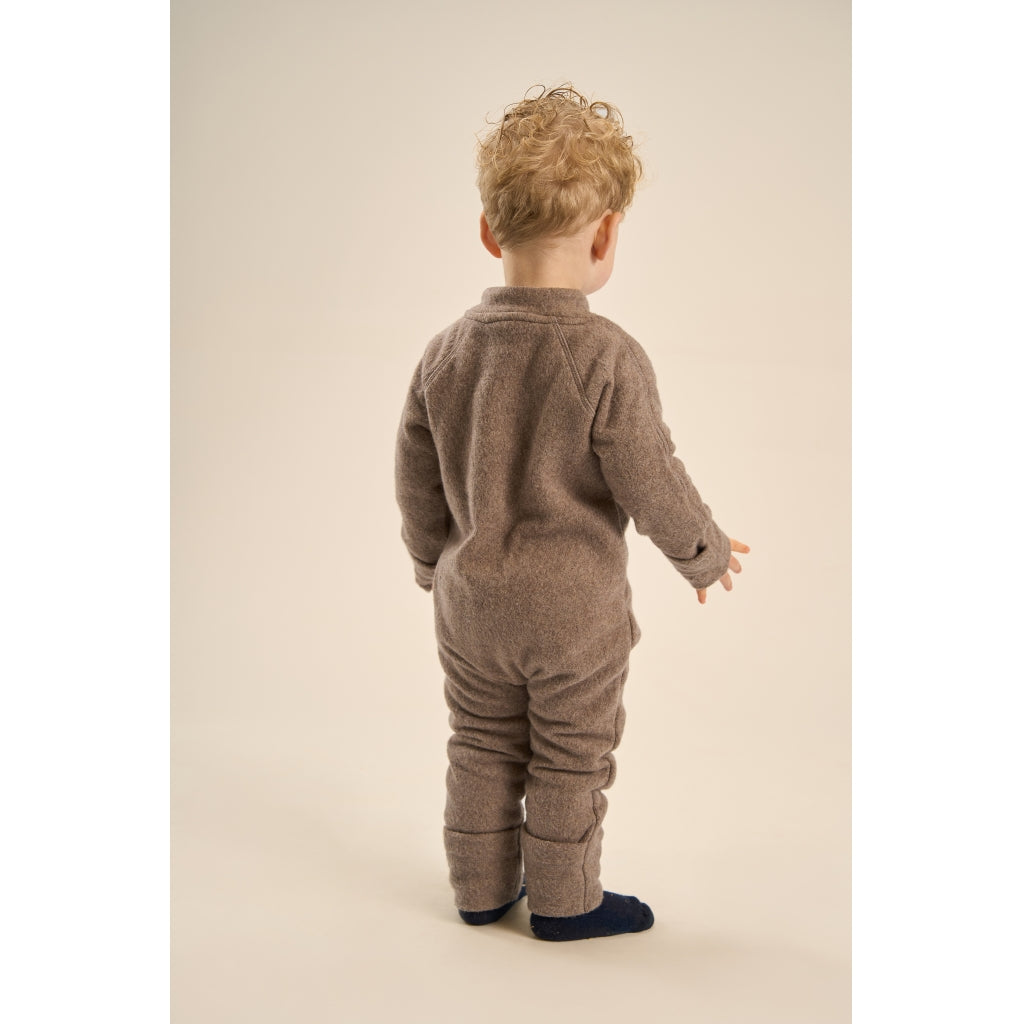 Mikk-Line Bomuld Fleece Baby Heldragt Heldragter Melange Denver