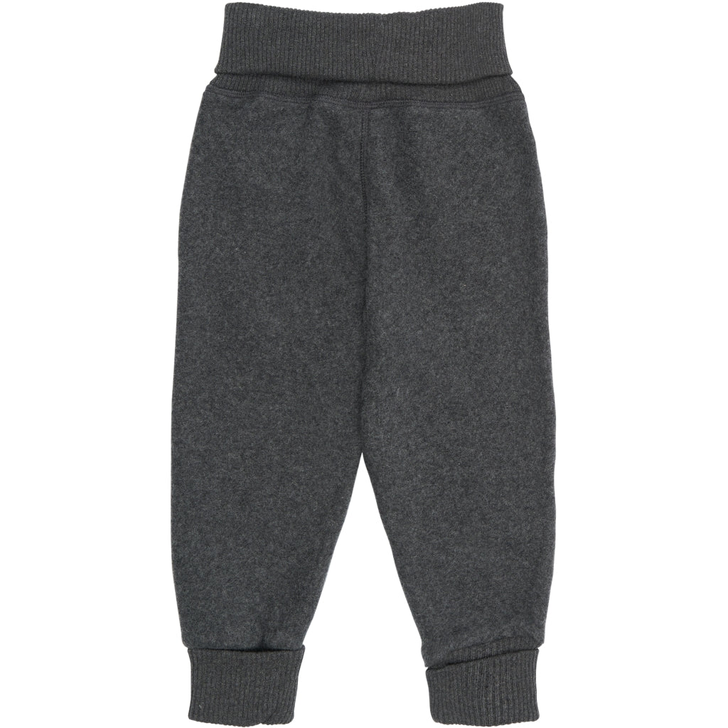 Mikk-Line Bomuld Fleece Bukser Bukser Anthracite Melange