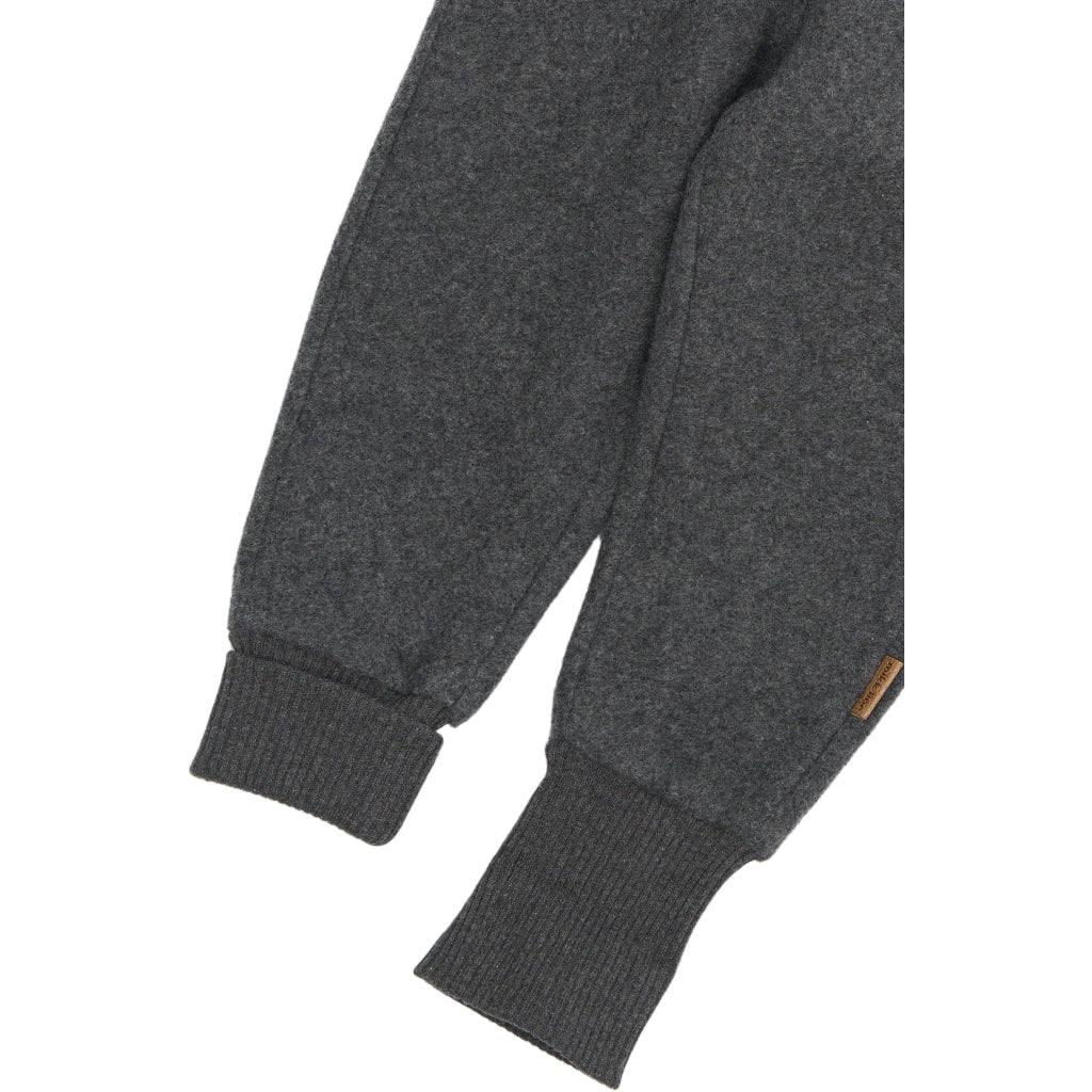 Mikk-Line Bomuld Fleece Bukser Bukser Anthracite Melange