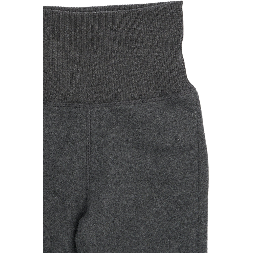 Mikk-Line Bomuld Fleece Bukser Bukser Anthracite Melange