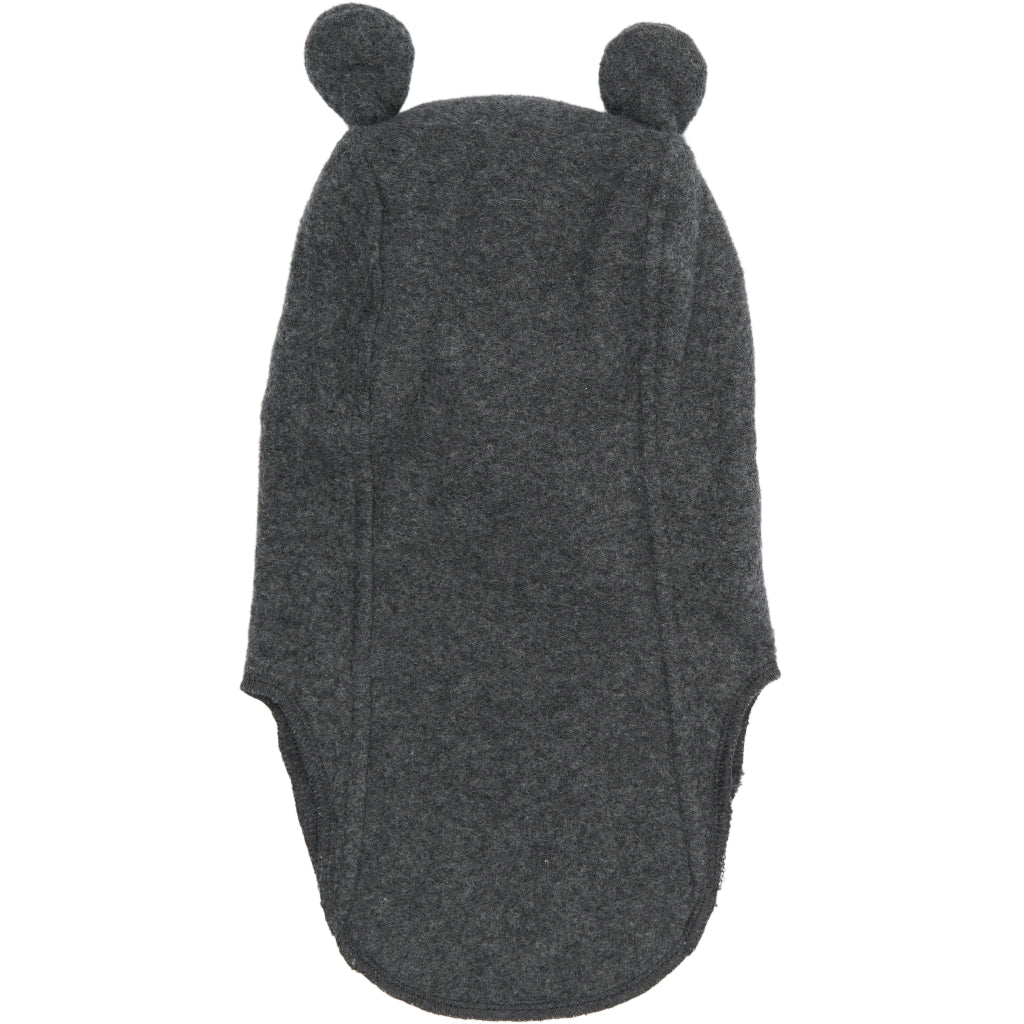 Mikk-Line Bomuld Fleece Elefanthue (Lange ører) Huer Anthracite Melange