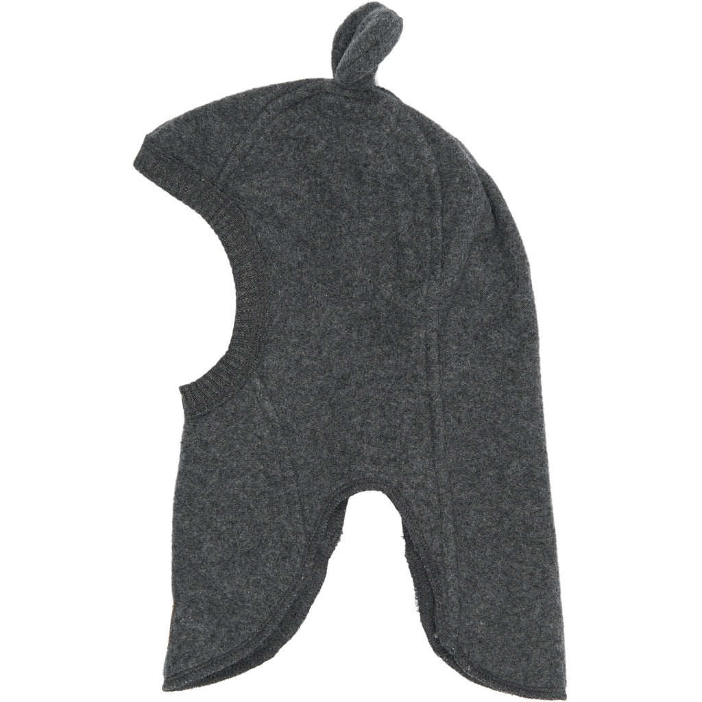 Mikk-Line Bomuld Fleece Elefanthue (Lange ører) Huer Anthracite Melange