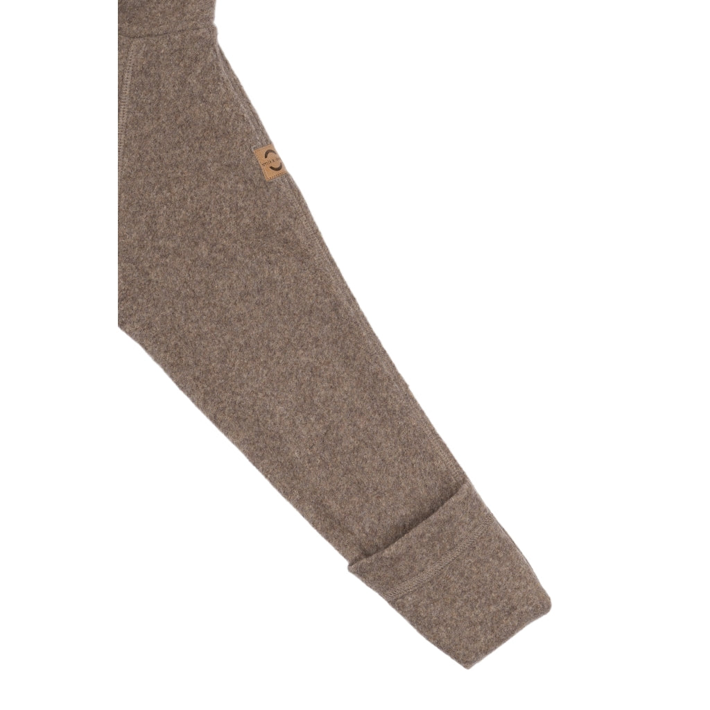 Mikk-Line Bomuld Fleece Jakke Cardigan Melange Denver