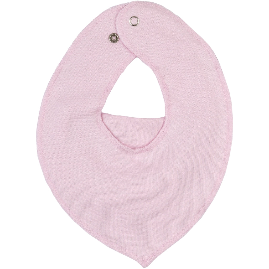 Mikk-Line Bomuld Hagesmæk (Trekantet) Hagesmække og savlesmække Baby Pink