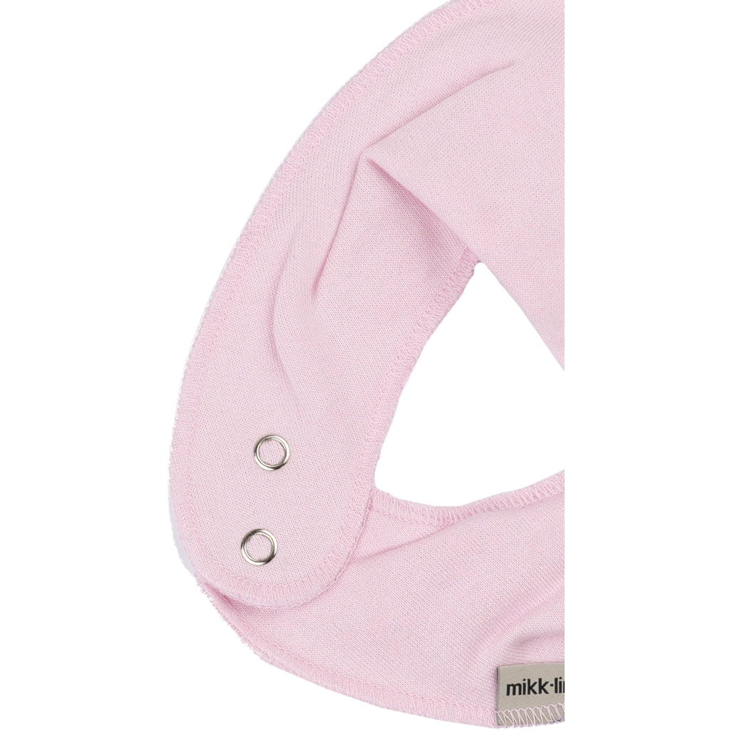 Mikk-Line Bomuld Hagesmæk (Trekantet) Hagesmække og savlesmække Baby Pink