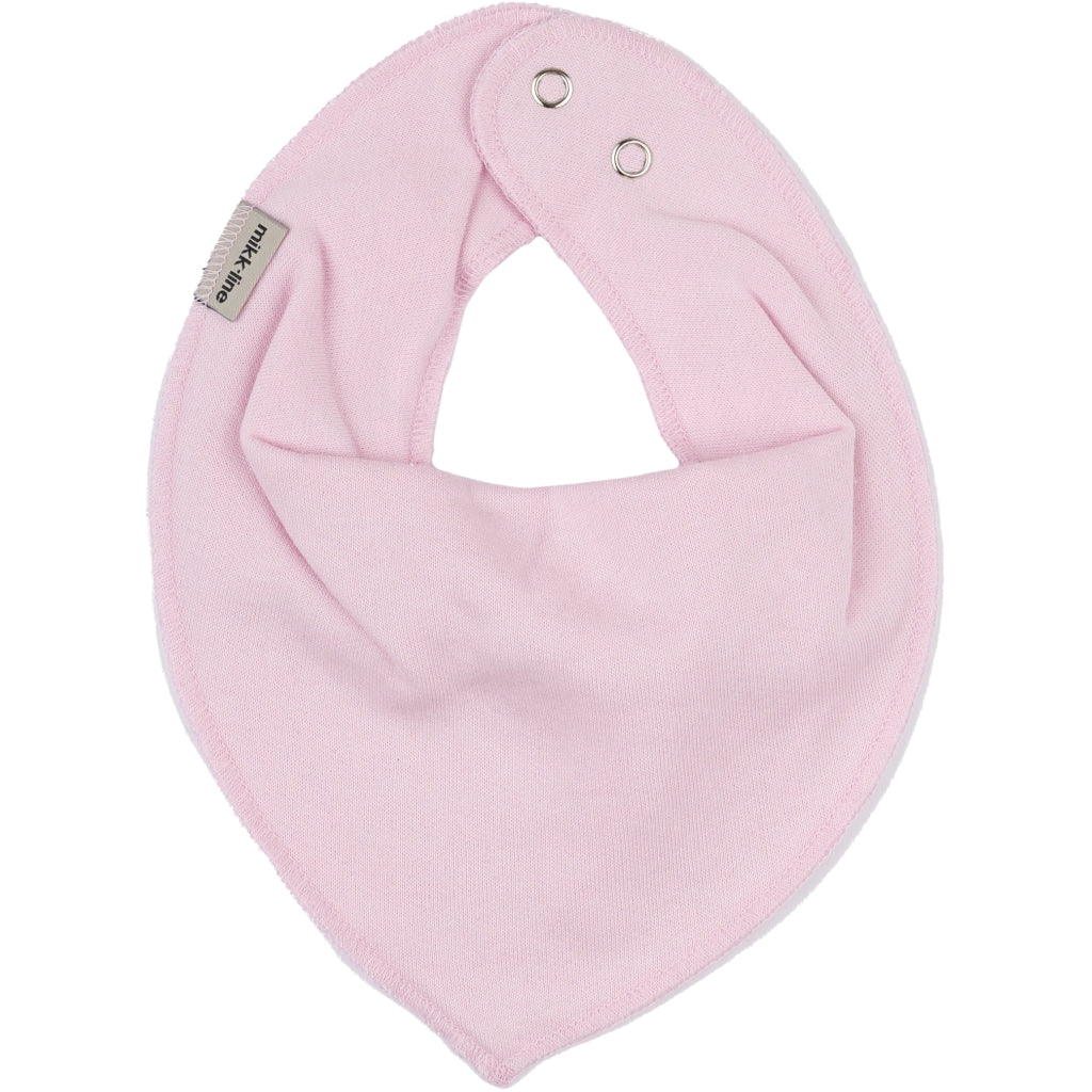 Mikk-Line Bomuld Hagesmæk (Trekantet) Hagesmække og savlesmække Baby Pink