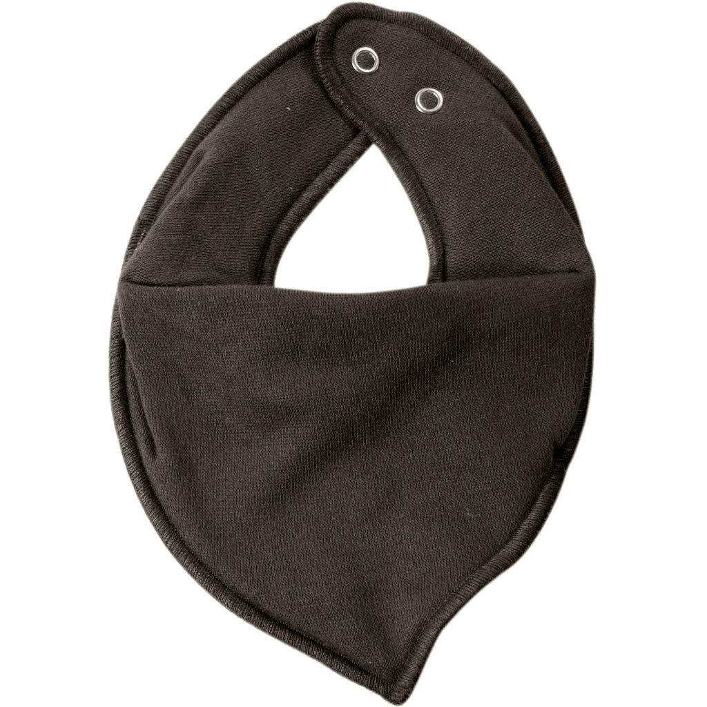 Mikk-Line Bomuld Hagesmæk (Trekantet) Hagesmække og savlesmække Black Olive