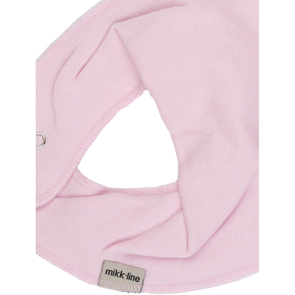 Mikk-Line Bomuld Savlesmæk (Trekantet) Hagesmække og savlesmække Baby Pink