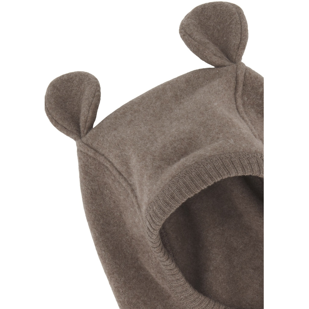 Mikk-Line Bomulds Fleece Elefanthue (Lange ører) Brushed Cotton Melange Denver
