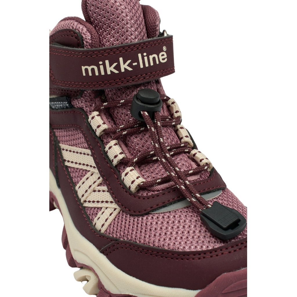Mikk-Line Boot w. Velcro Sneakers Fushia