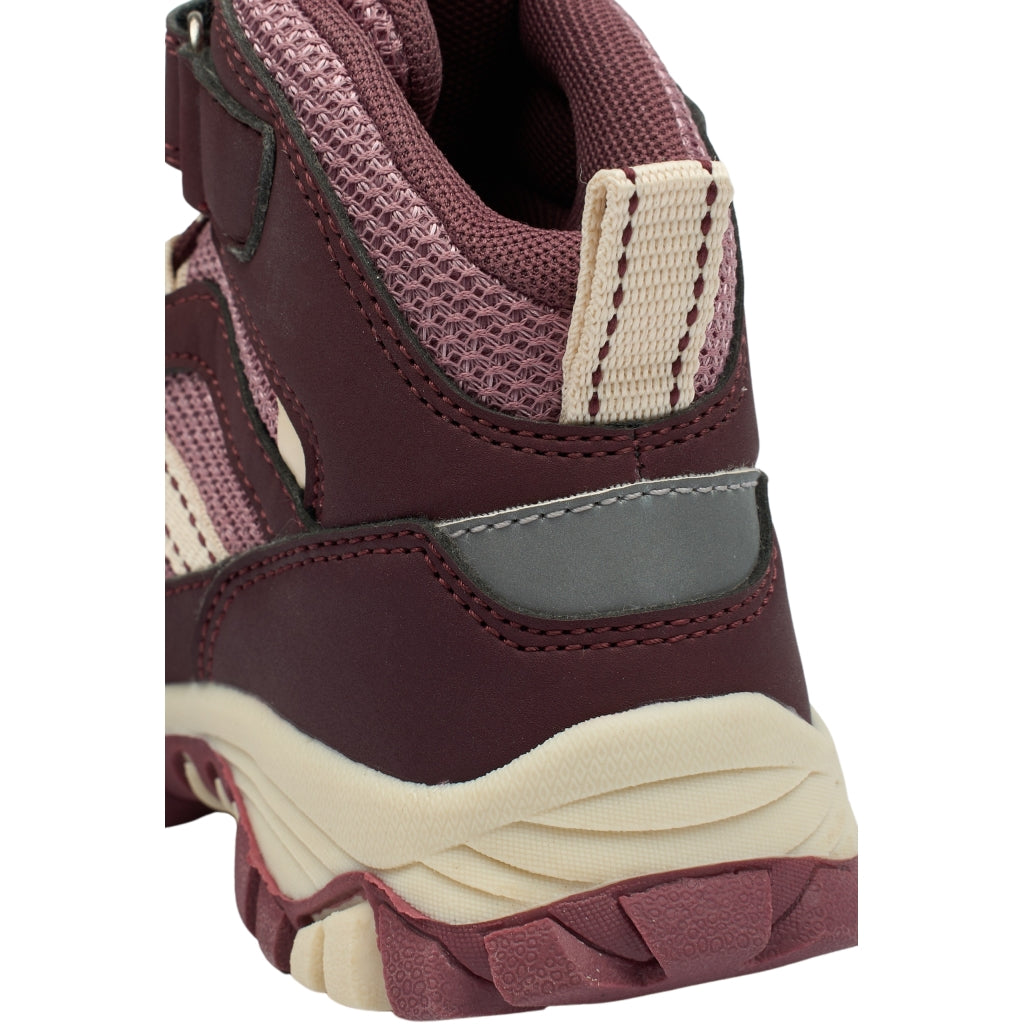 Mikk-Line Boot w. Velcro Sneakers Fushia