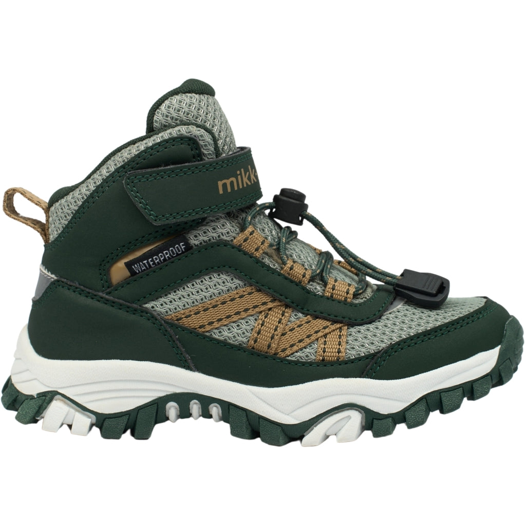 Mikk-Line Boot w. Velcro Sneakers Green