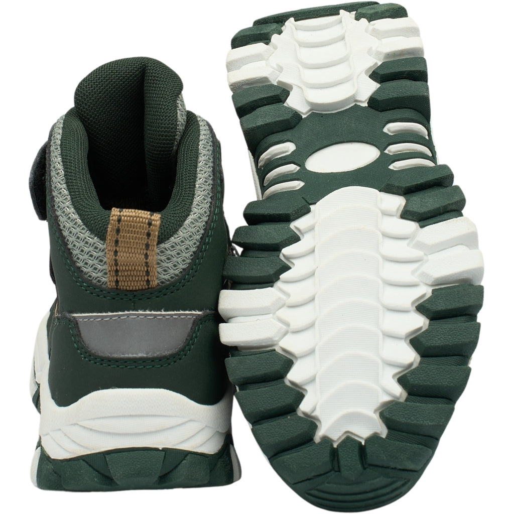 Mikk-Line Boot w. Velcro Sneakers Green