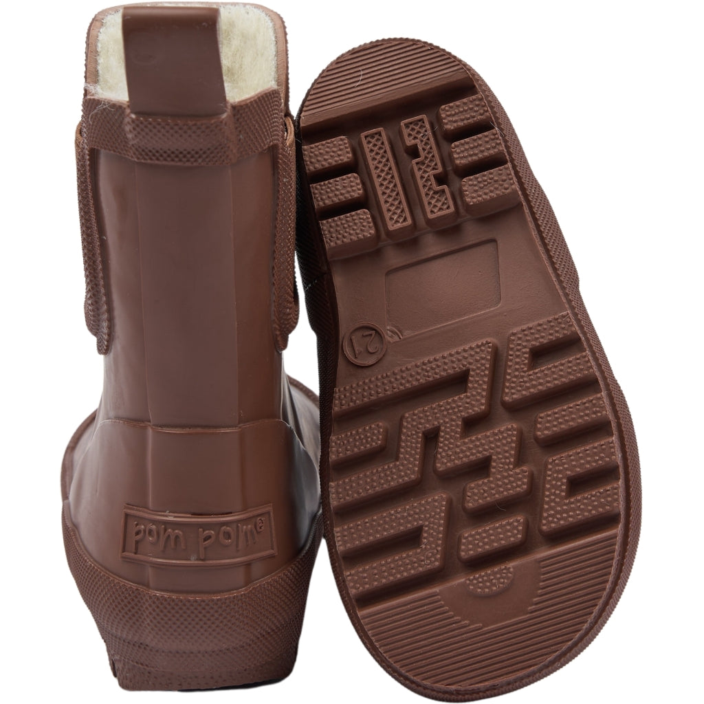 POM POM Brook GumBoots Thermo Ankle Rubber Boots Tortoise Shell