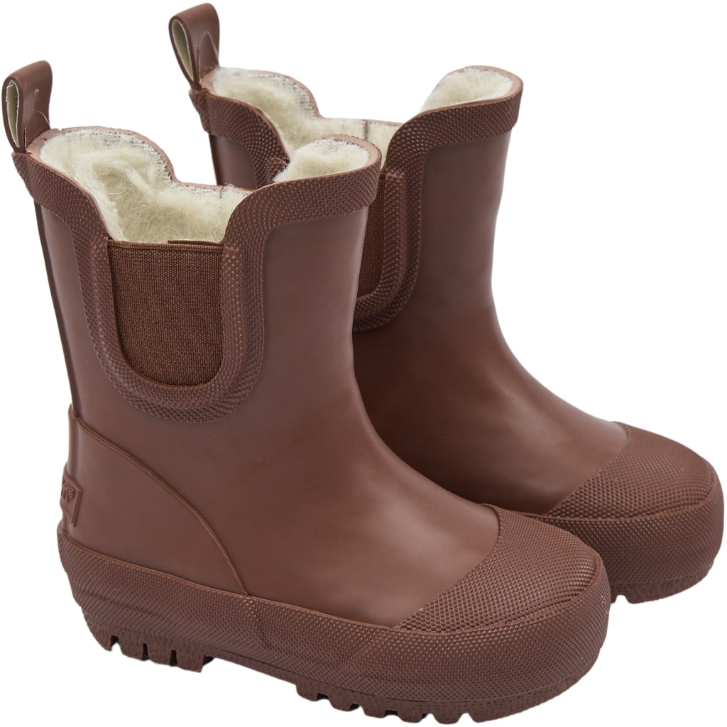 POM POM Brook GumBoots Thermo Ankle Rubber Boots Tortoise Shell