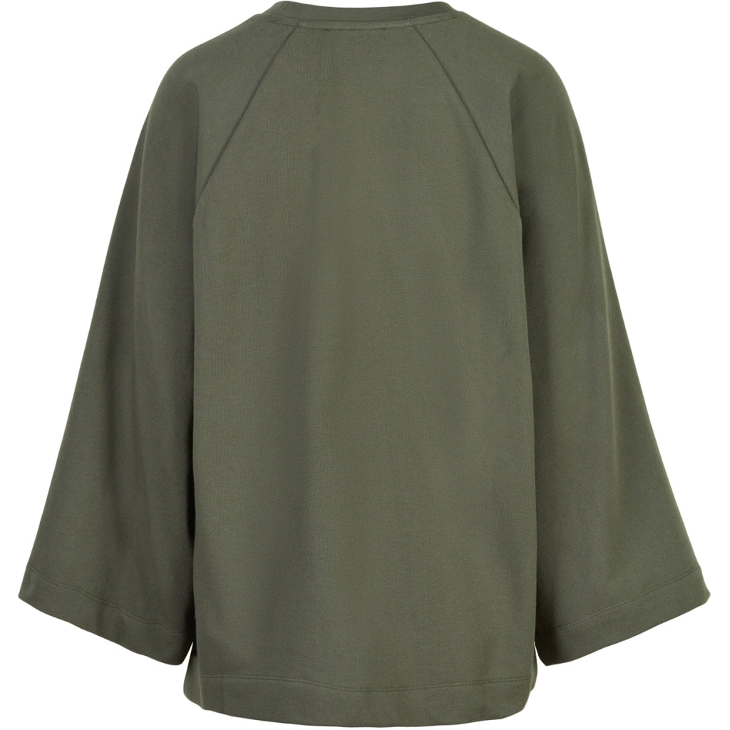 Cost:bart CBSol Oversize Sweatshirt Sweatshirt Deep lichen green