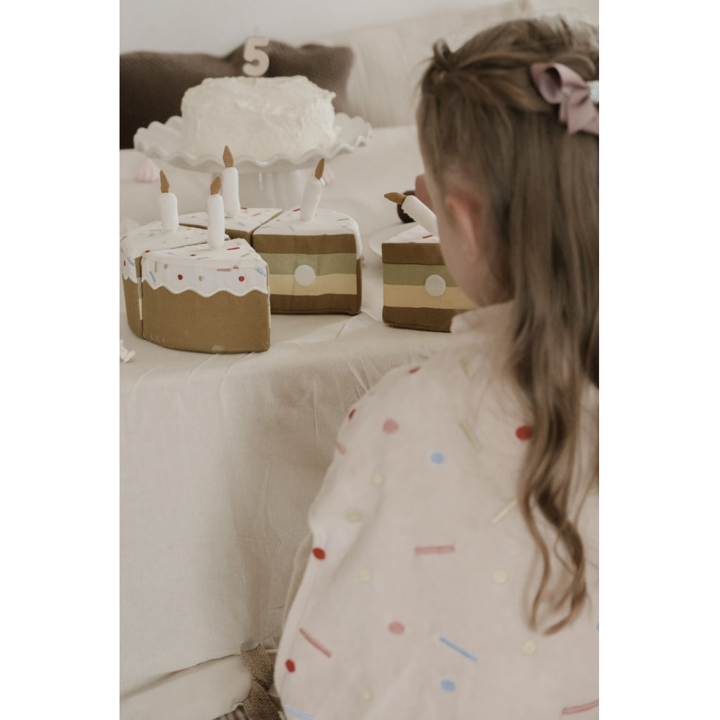 Fabelab Celebration Cake Toy - Green Mix Birthday Seedpearl