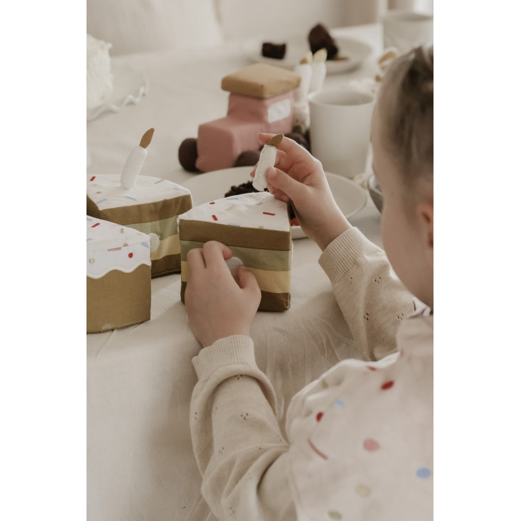 Fabelab Celebration Cake Toy - Green Mix Birthday Seedpearl