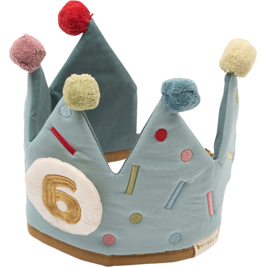 Fabelab Celebration Crown Blue Mix - Birthday Birthday Slate