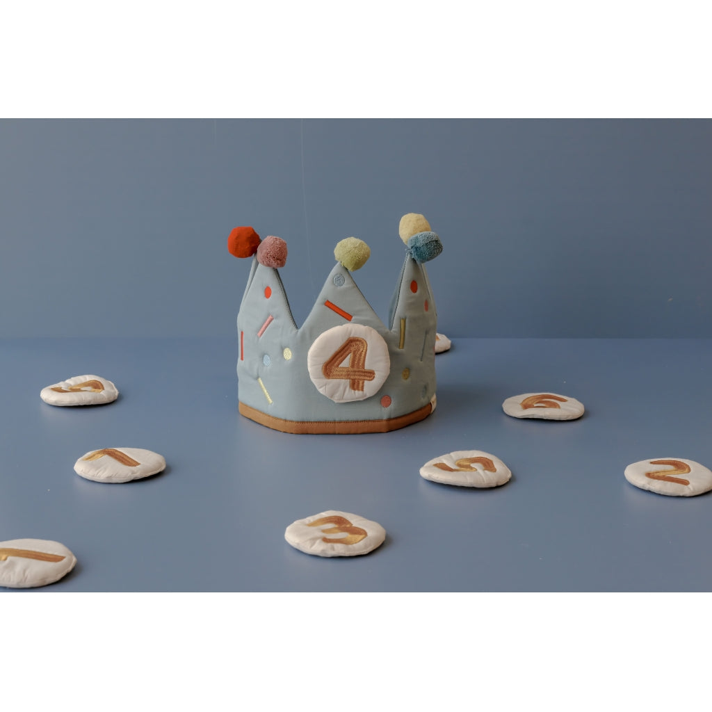 Fabelab Celebration Crown Blue Mix - Birthday Birthday Slate
