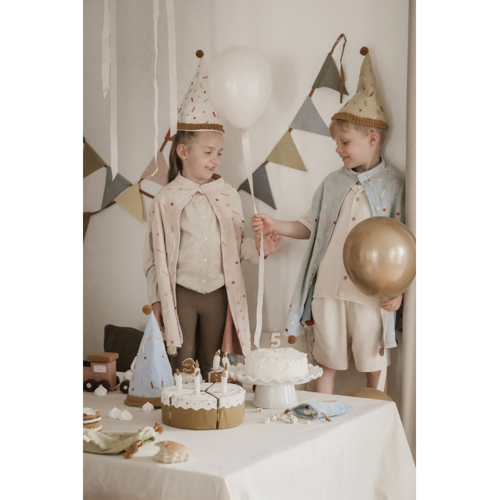 Fabelab Celebration Hats 5-pack - Rose Mix Birthday Peach whip
