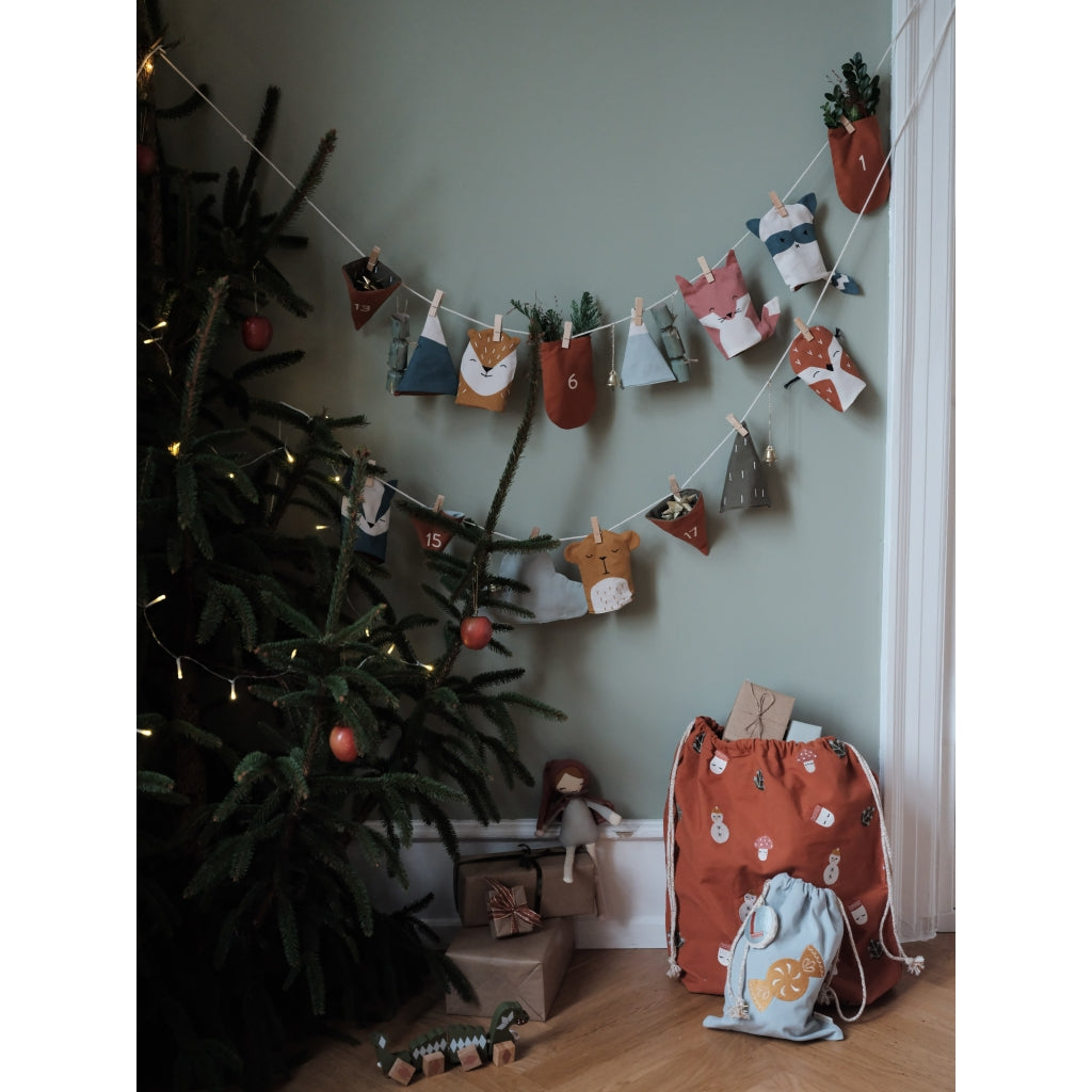 Fabelab Christmas Calendar - Woodland Decoration Multi Colours