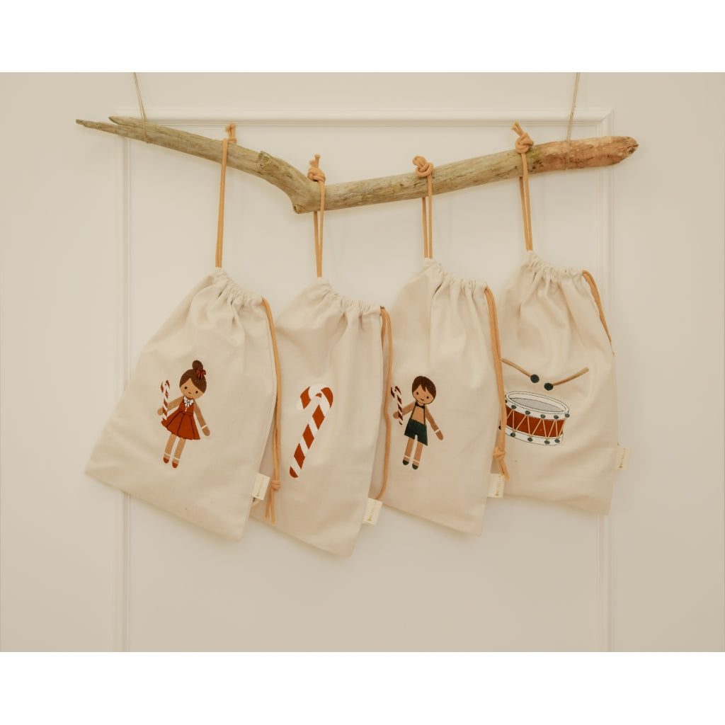 Fabelab Christmas Gift Bags - Candy Cane Bags & Backpacks Seedpearl EMB