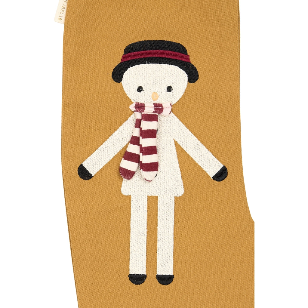 Fabelab Christmas Stocking - Wood Thrush Snowman Decoration Wood Thrush