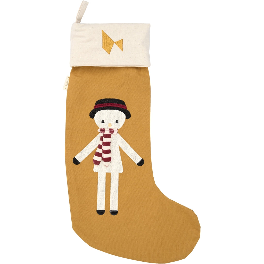 Fabelab Christmas Stocking - Wood Thrush Snowman Decoration Wood Thrush