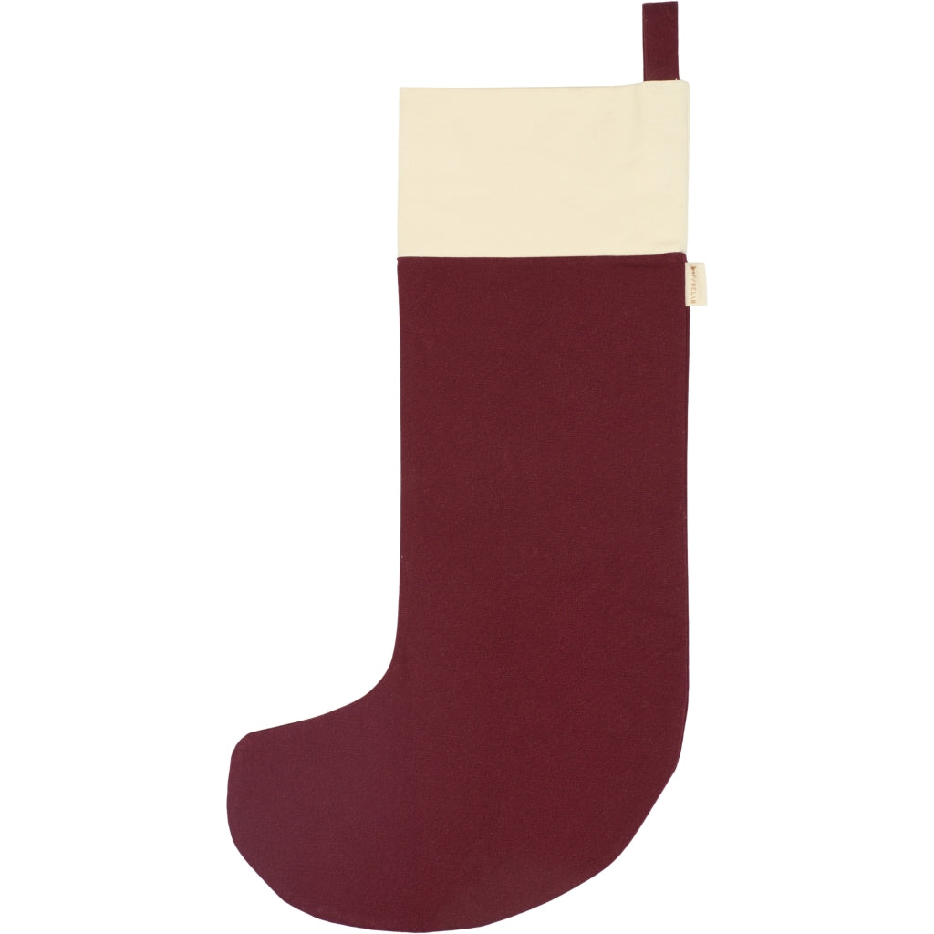 Fabelab Christmas Stocking Red Decoration Cabernet