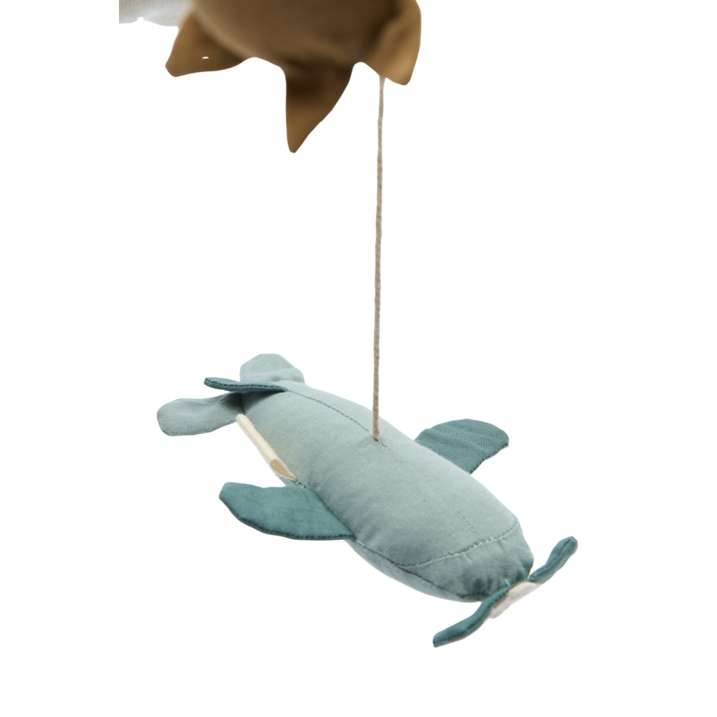 Fabelab Crib Mobile - In The Air Blue Baby Toys Goblin Blue