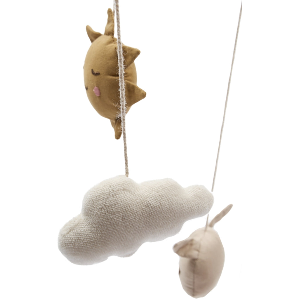 Fabelab Crib Mobile - In The Air Rose Baby Toys Ash Rose