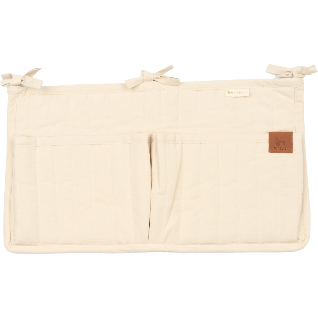 Fabelab Crib Pocket Accessories Oat Milk