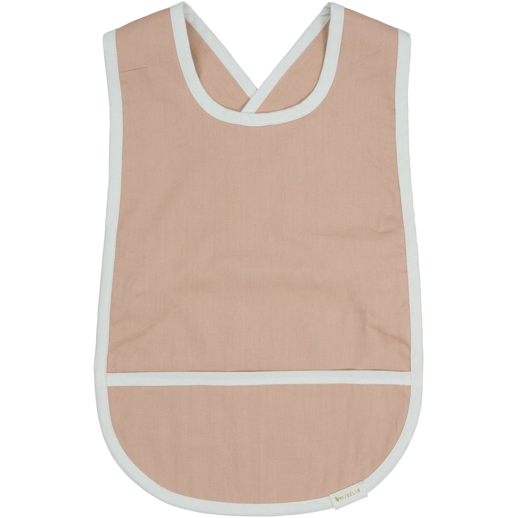 Fabelab Cross Back Bib - Dusty Rose Hagesmække og savlesmække Dusty Rose