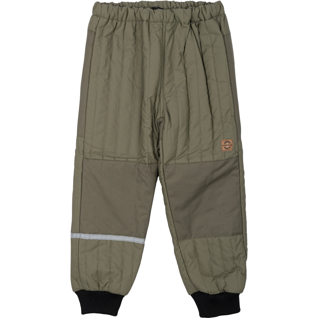 Mikk-Line DUVET Termobukser Termotøj Dusty Olive