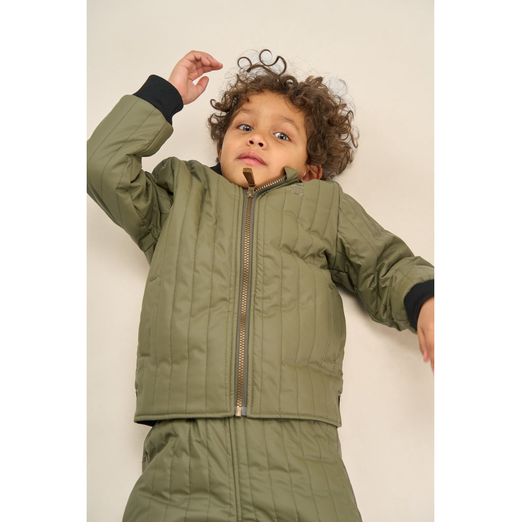 Mikk-Line DUVET Termojakke Termotøj Dusty Olive