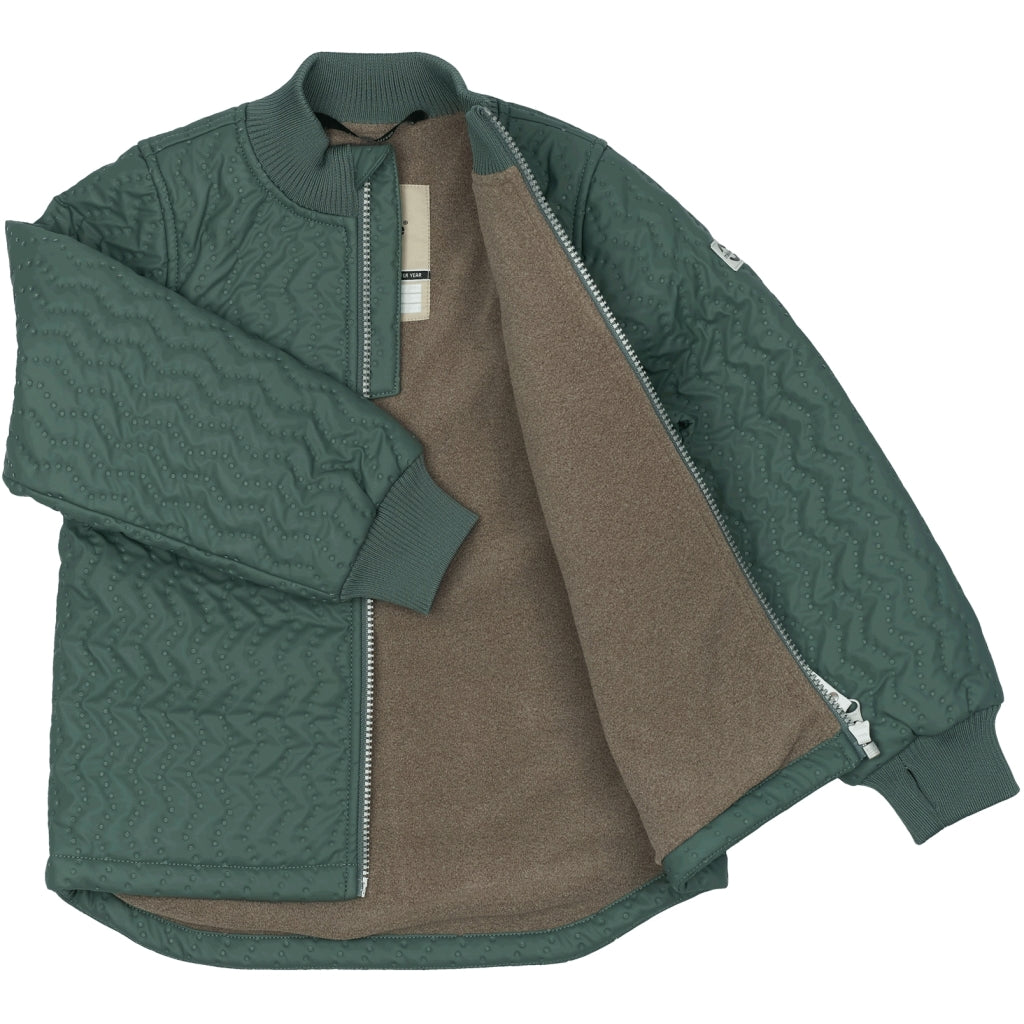 Mikk-Line DUVET Termosæt Fleece Foret Termotøj Balsam Green