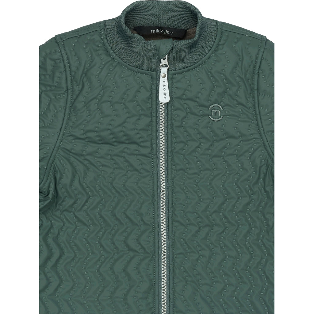 Mikk-Line DUVET Termosæt Fleece Foret Termotøj Balsam Green