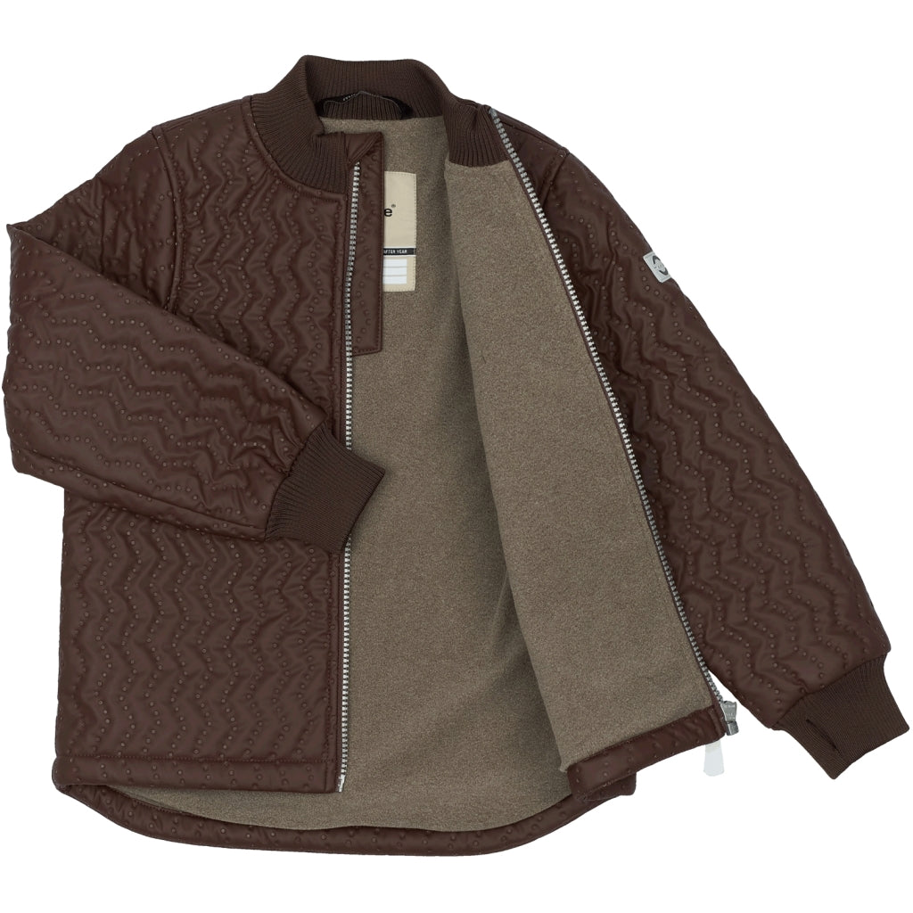 Mikk-Line DUVET Termosæt Fleece Foret Termotøj French Roast
