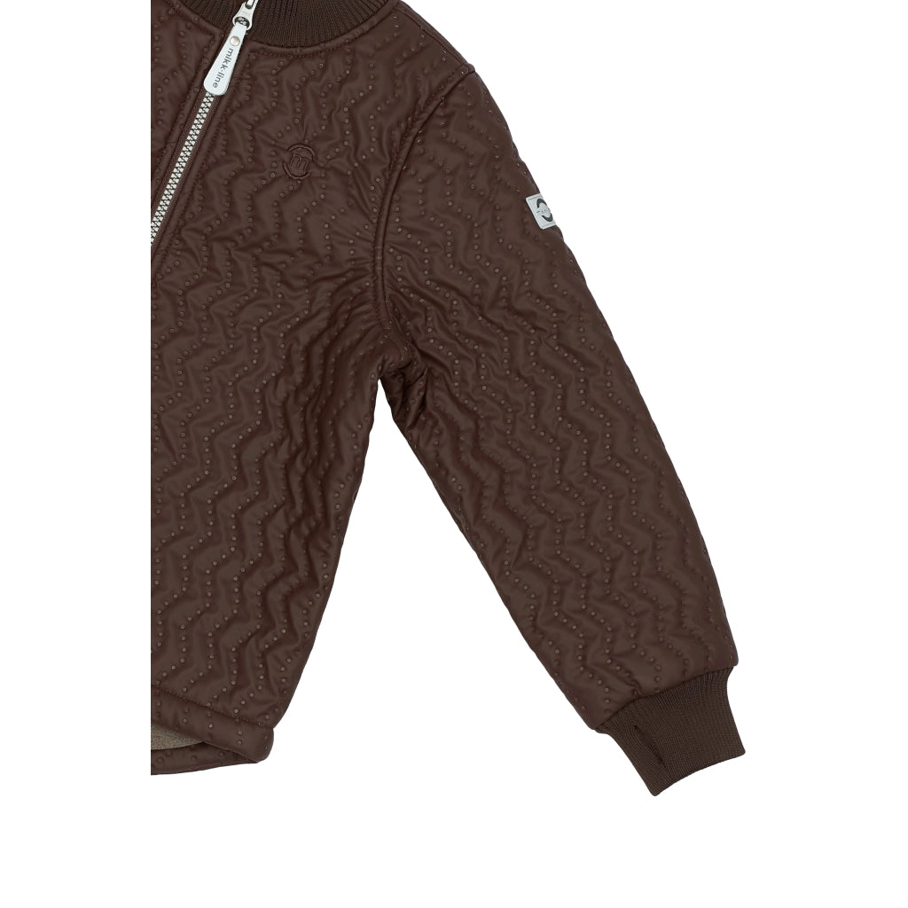 Mikk-Line DUVET Termosæt Fleece Foret Termotøj French Roast