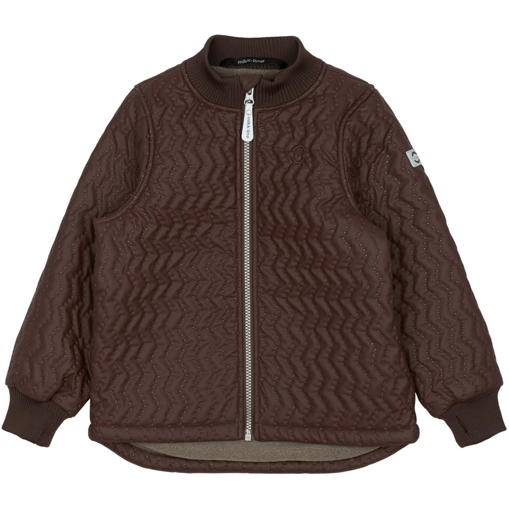 Mikk-Line DUVET Termosæt Fleece Foret Termotøj French Roast
