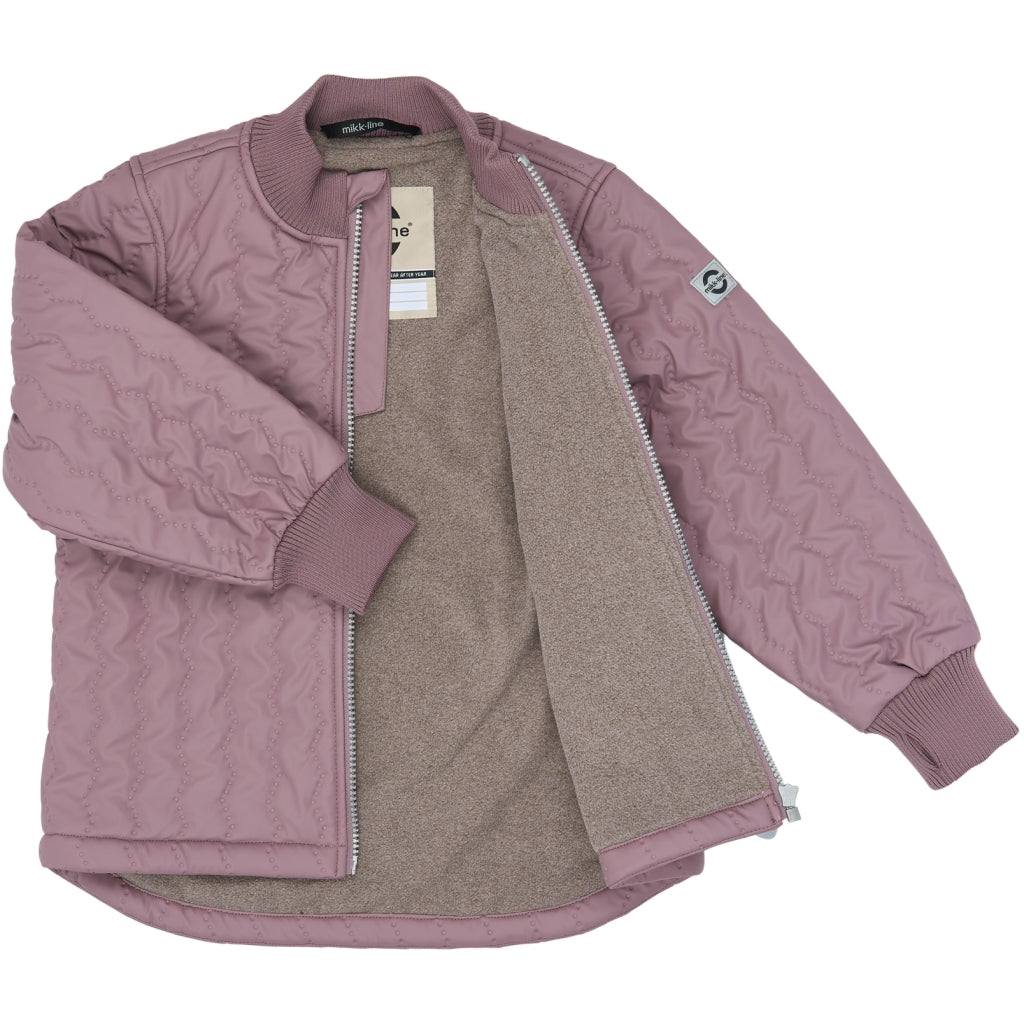 Mikk-Line DUVET Termosæt Fleece Foret Termotøj Twilight Mauve