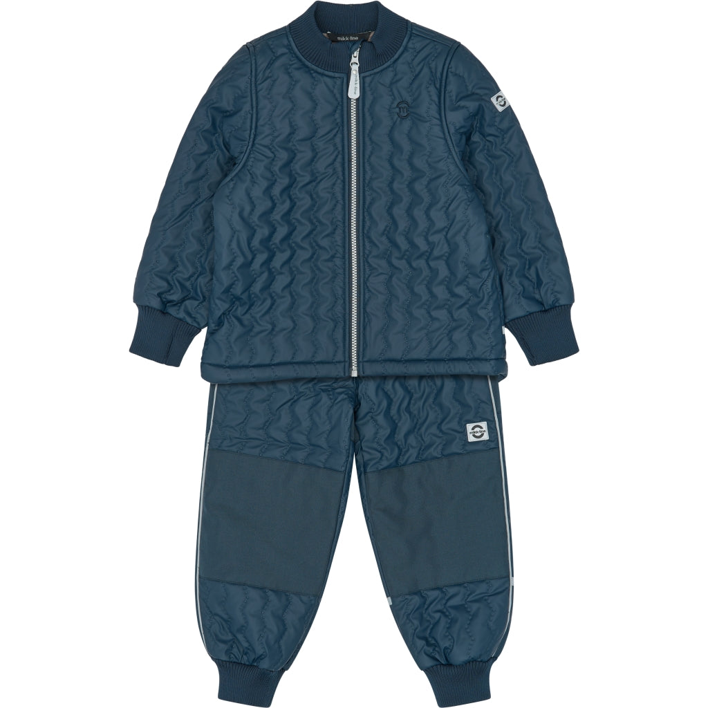 Mikk-Line DUVET Termosæt Fleece Foret Termotøj Blue Nights