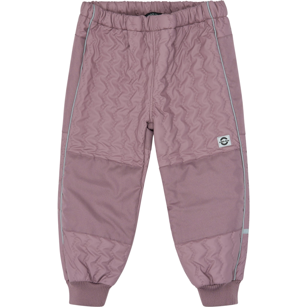 Mikk-Line DUVET Termosæt Fleece Foret Termotøj Twilight Mauve