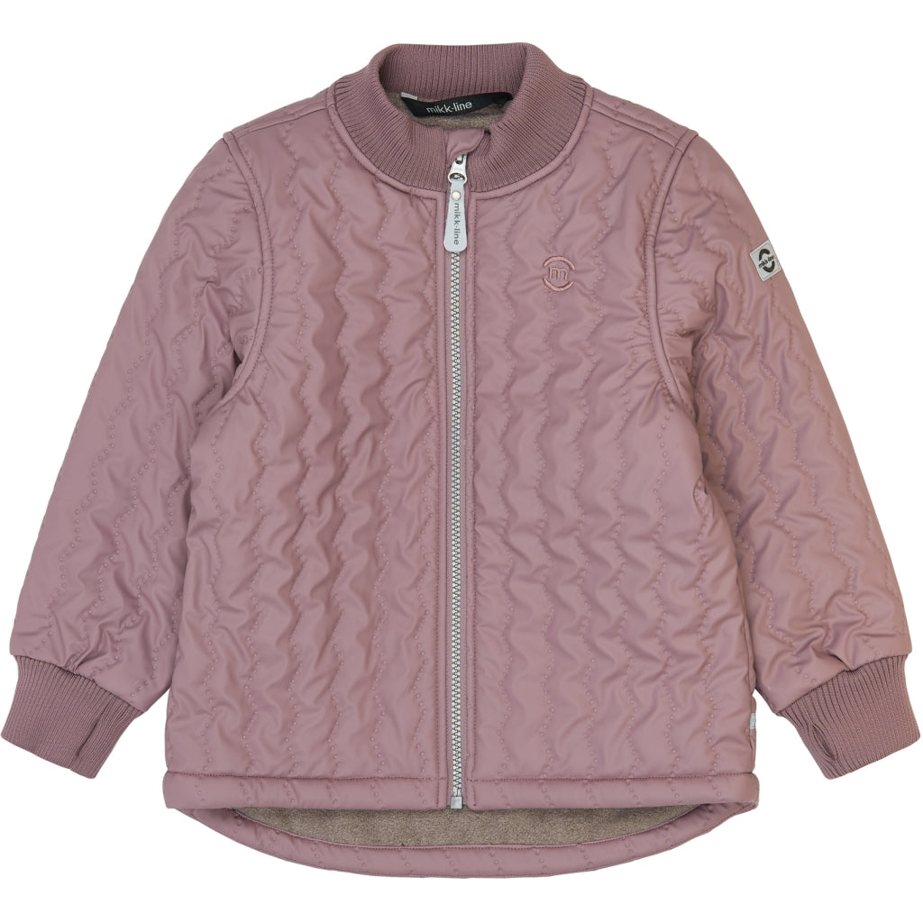 Mikk-Line DUVET Termosæt Fleece Foret Termotøj Twilight Mauve