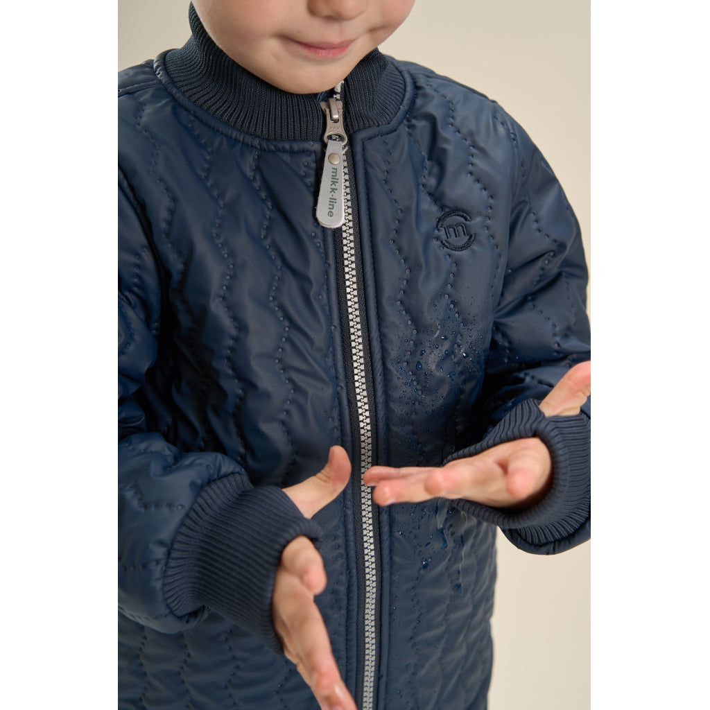 Mikk-Line DUVET Termosæt Fleece Foret Termotøj Blue Nights